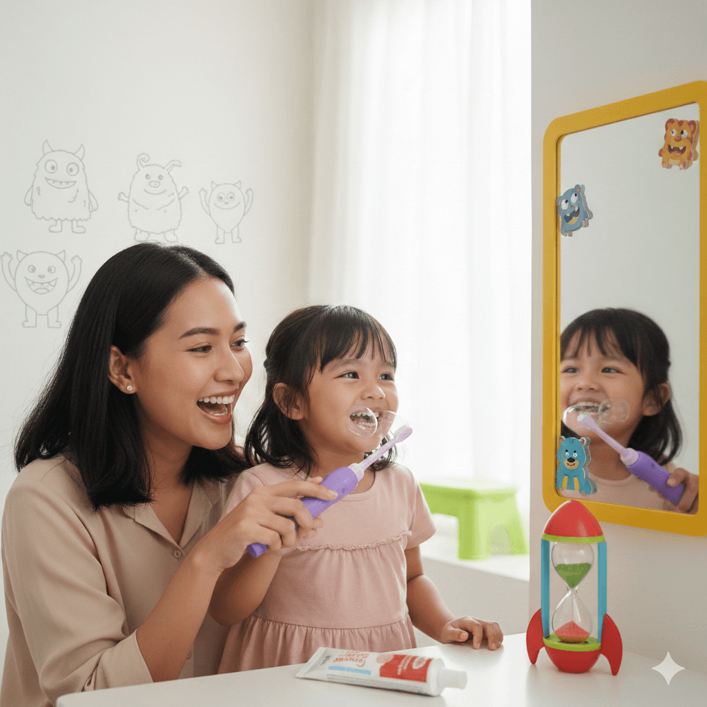 Cara Menyenangkan Mengajarkan Anak Sikat Gigi Sejak Dini